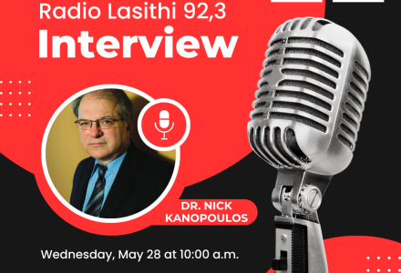 Ο Νίκος Κανόπουλος μιλά στο Radio Lasithi για το μέλλον της γεωργίας με αγροφωτοβολταϊκά.
