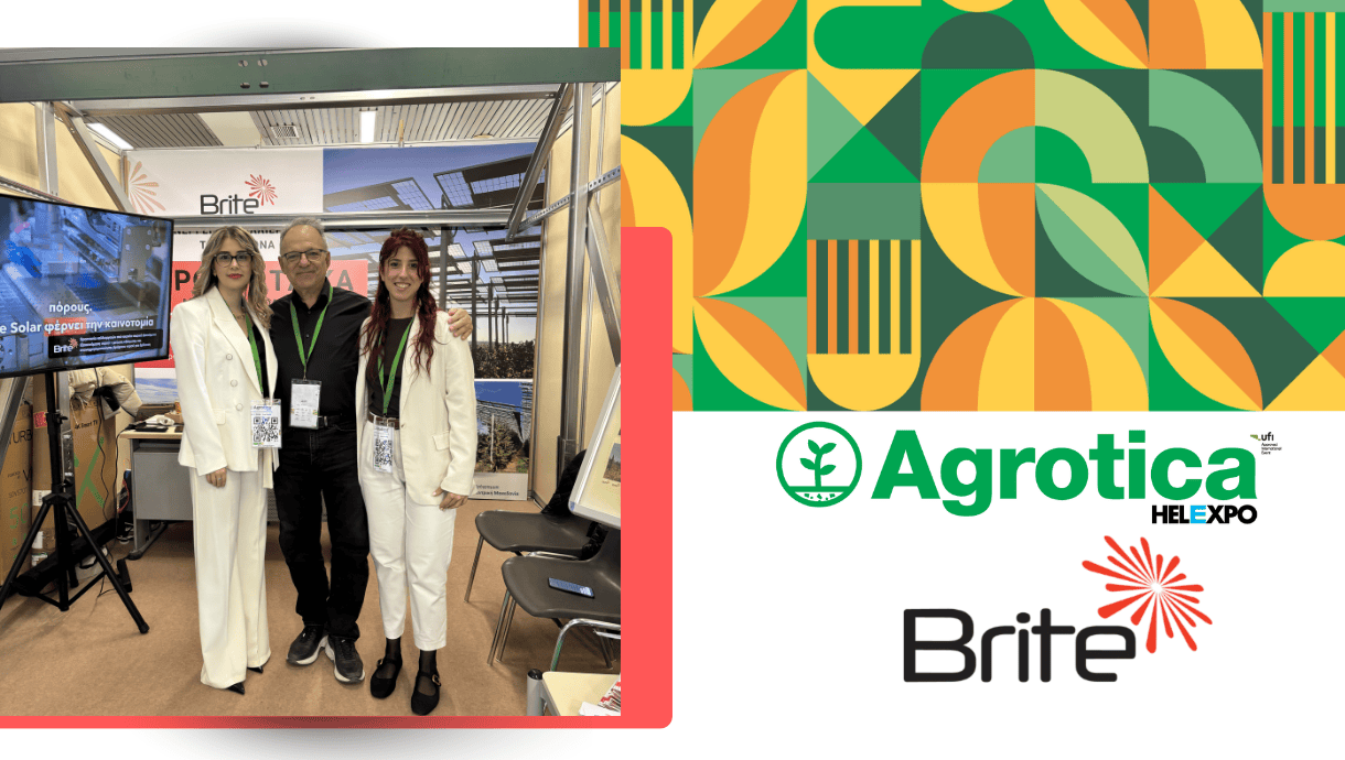 Agrivoltaics and solar solutions presented by Brite Solar at Agrotica 2026